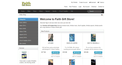 Desktop Screenshot of faithgiftstore.com