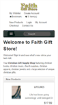 Mobile Screenshot of faithgiftstore.com